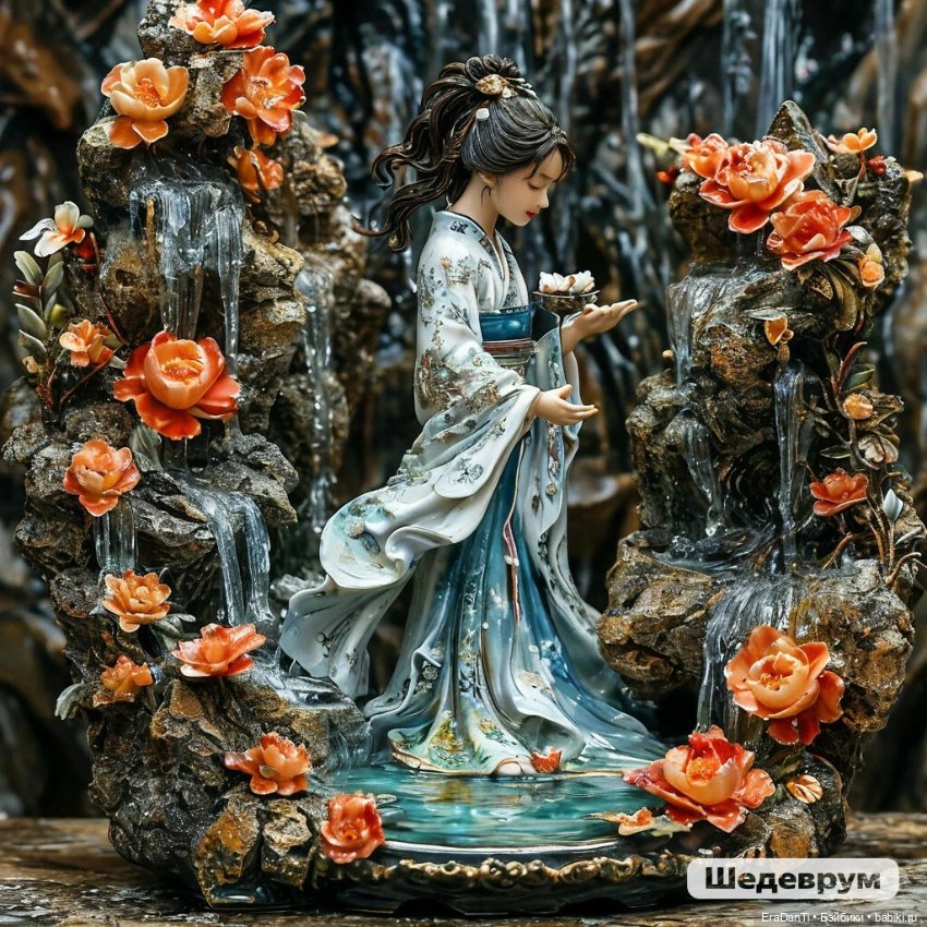 Восточный колорит🀄 — Рисование и арт: скетчи (фото 10)