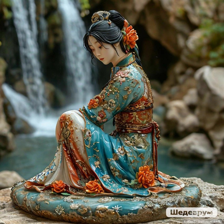 Восточный колорит🀄 — Рисование и арт: скетчи