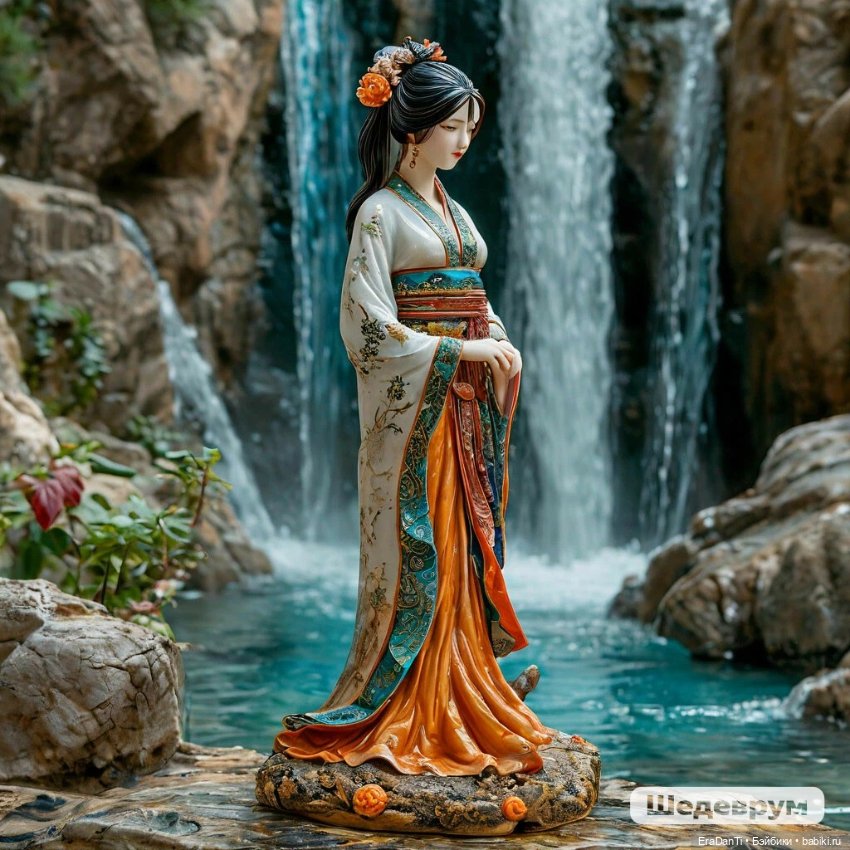 Восточный колорит🀄 — Рисование и арт: скетчи (фото 8)