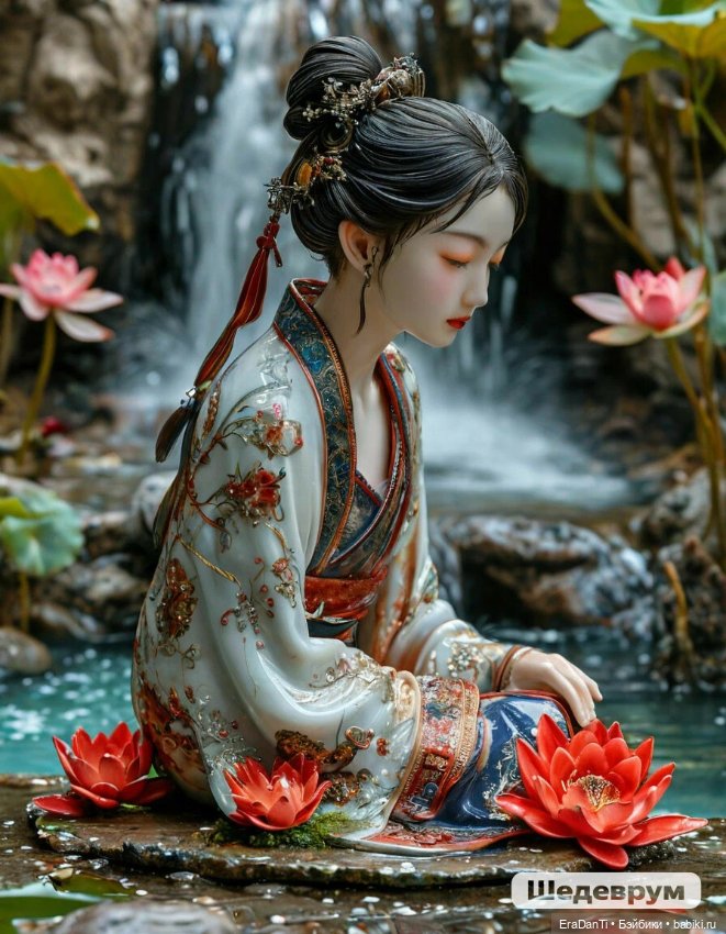 Восточный колорит🀄 — Рисование и арт: скетчи