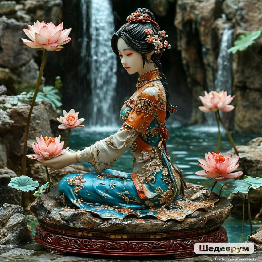 Восточный колорит🀄 — Рисование и арт: скетчи