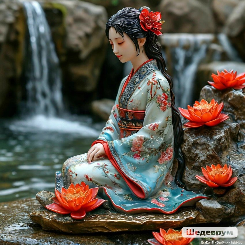 Восточный колорит🀄 — Рисование и арт: скетчи