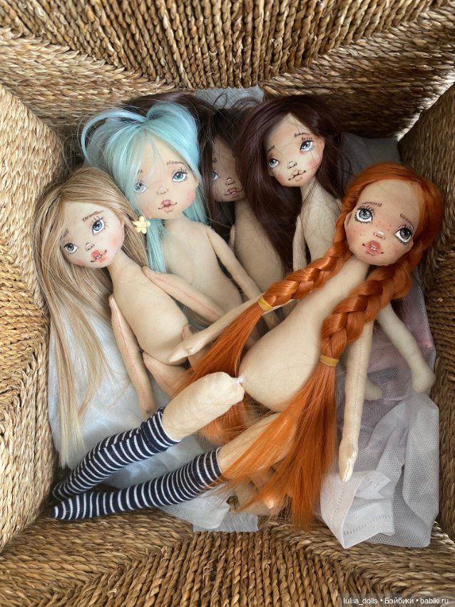 Мои текстильные куколки — Авторские текстильные куклы: Вальдорфские (фото 6)