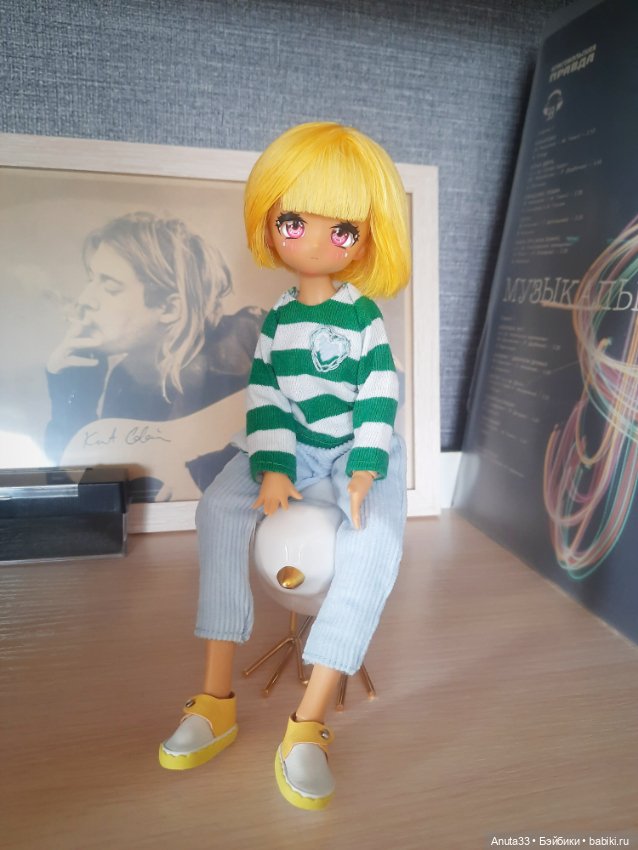 Новенькая. Ко мне приехала лимонная зайка))