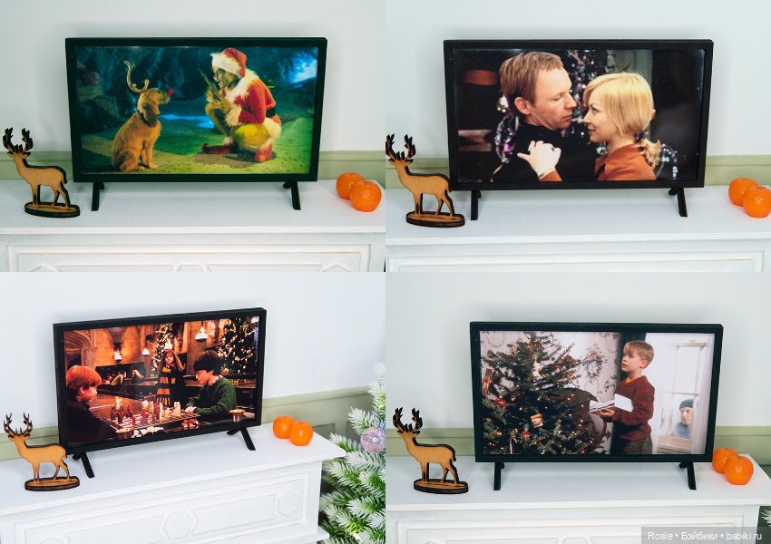 Новогодний румбокс🎄 — Румбоксы и кукольные интерьеры: фото (фото 8)