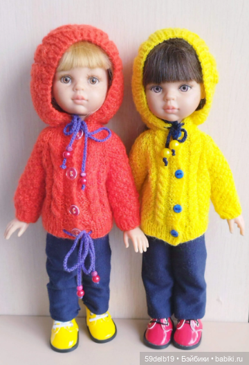 Осени краски — Одежда и обувь для кукол своими руками: фото (фото 8)