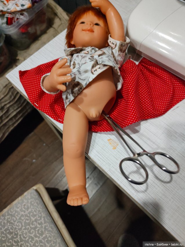 Ремонт ноги Вихтеля — Ремонт и реставрация кукол: тело (фото 3)