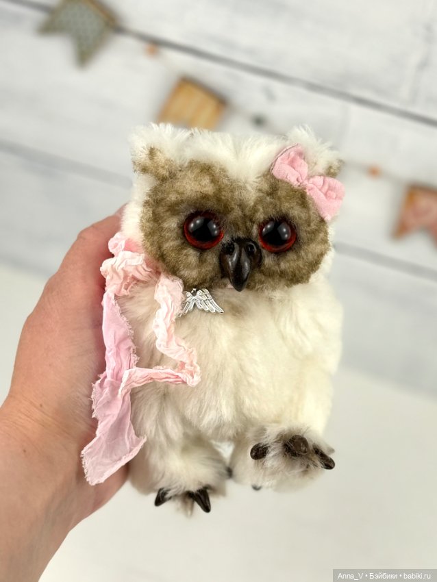 Тедди совушка Лара — Авторские мишки Тедди и друзья: фото