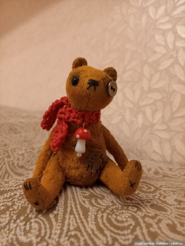 Фредди с пуговицей — Домашние фото авторских игрушек: Тедди (фото 7)