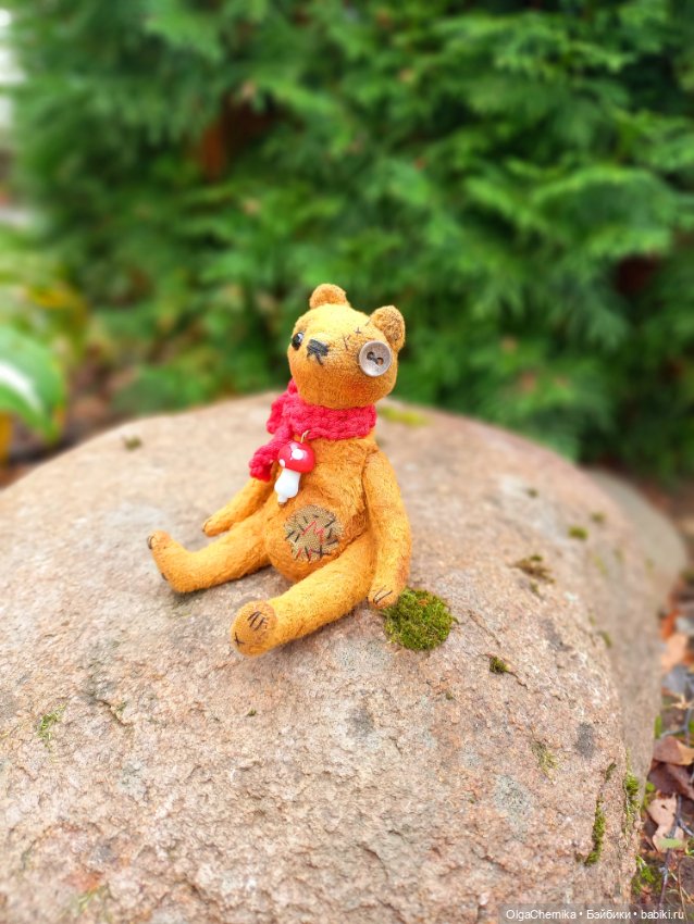 Фредди с пуговицей — Домашние фото авторских игрушек: Тедди (фото 6)