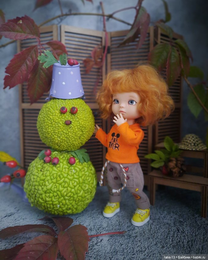 Осенняя фантазия — Одежда и обувь для кукол своими руками: фото (фото 2)
