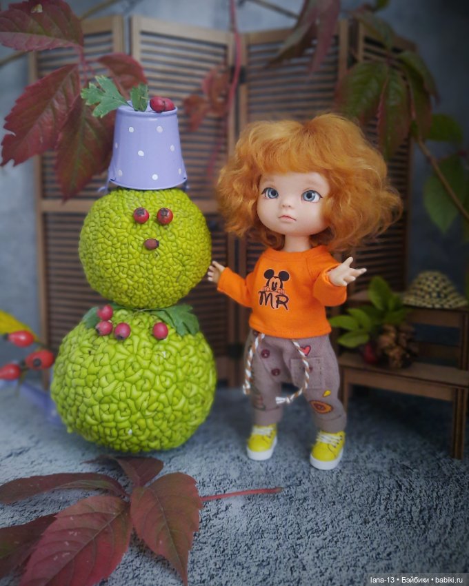 Осенняя фантазия — Одежда и обувь для кукол своими руками: фото (фото 3)