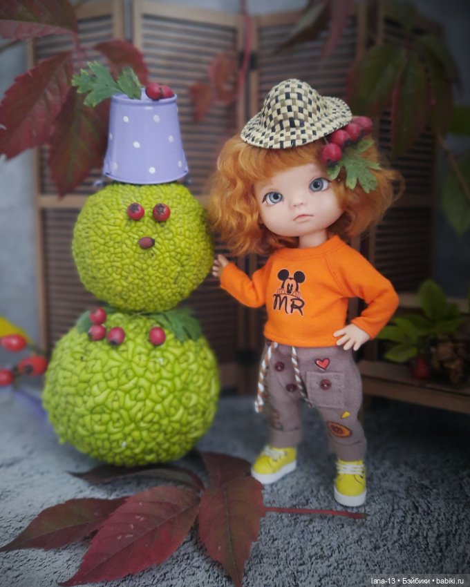 Осенняя фантазия — Одежда и обувь для кукол своими руками: фото (фото 4)