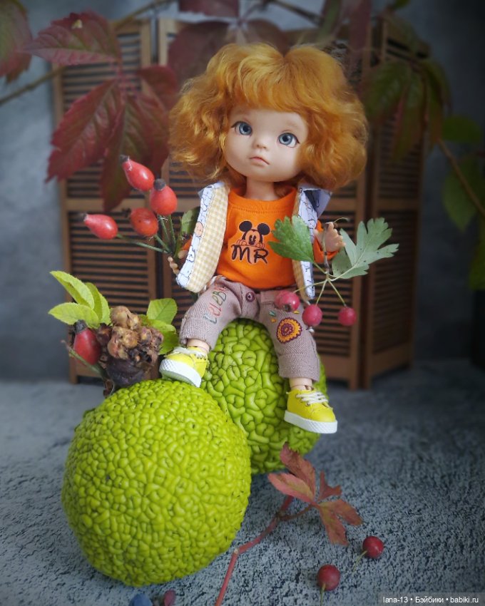 Осенняя фантазия — Одежда и обувь для кукол своими руками: фото