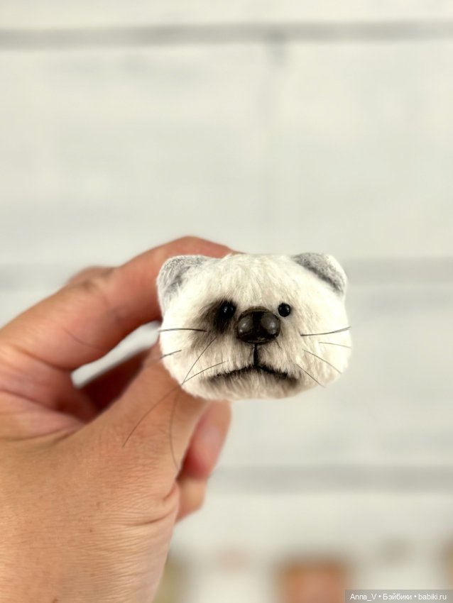 Брошечки котики — Авторские мишки Тедди и друзья: фото (фото 5)