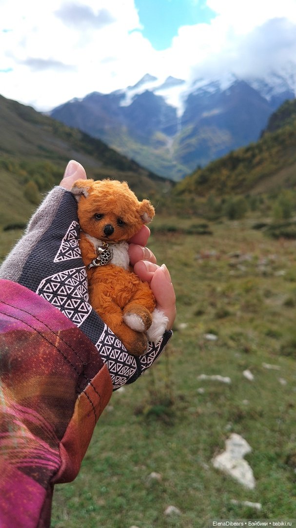 Тедди и путешествия — Авторские мишки Тедди и друзья: фото (фото 3)