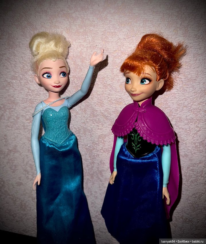 Анна и Эльза — Аналоги Барби и куклы 1/6: клоны 90