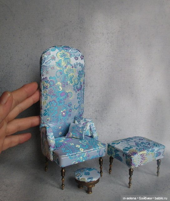 Я снова к вам с мебелью — Мебель для кукол и домиков: фото