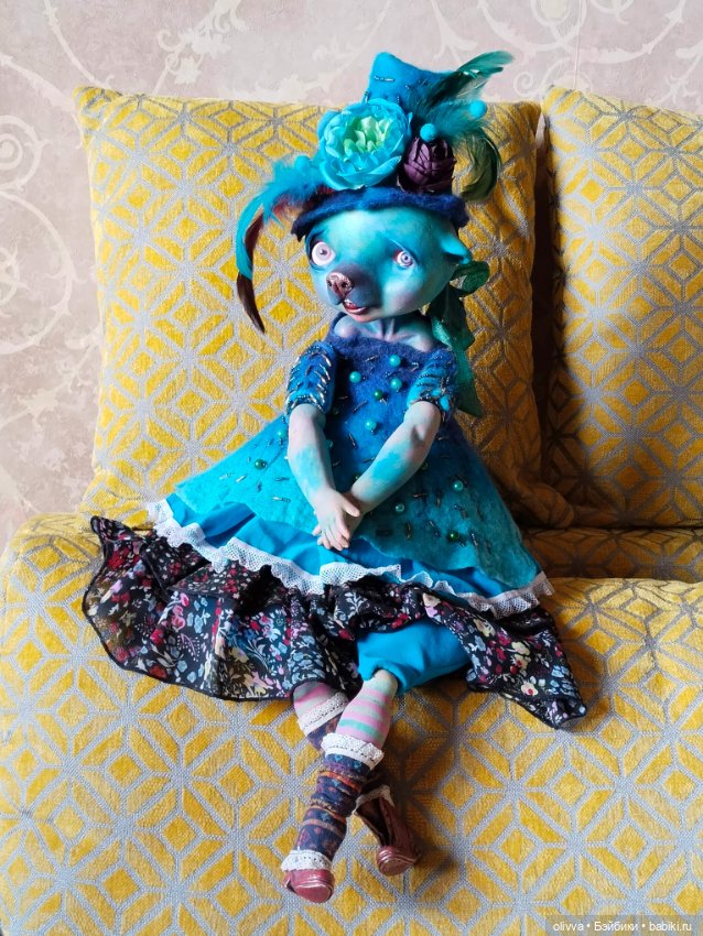 Знакомьтесь, - Блюмарин — Домашние фото авторских игрушек: Тедди (фото 10)