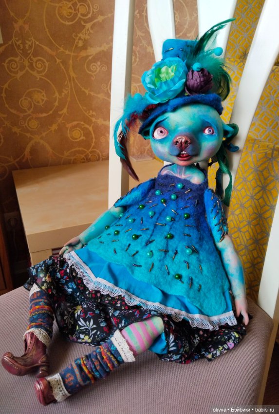 Знакомьтесь, - Блюмарин — Домашние фото авторских игрушек: Тедди (фото 2)