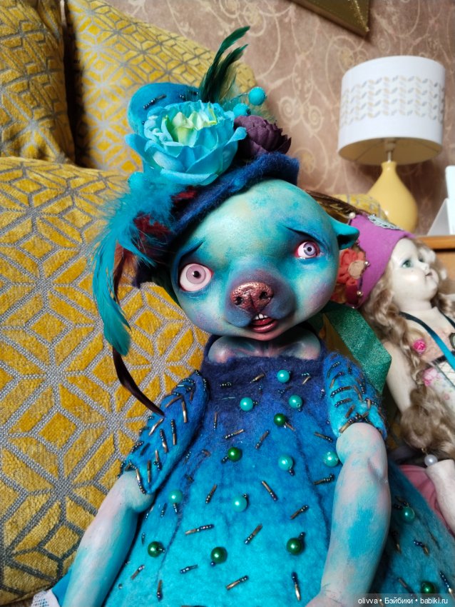 Знакомьтесь, - Блюмарин — Домашние фото авторских игрушек: Тедди (фото 6)