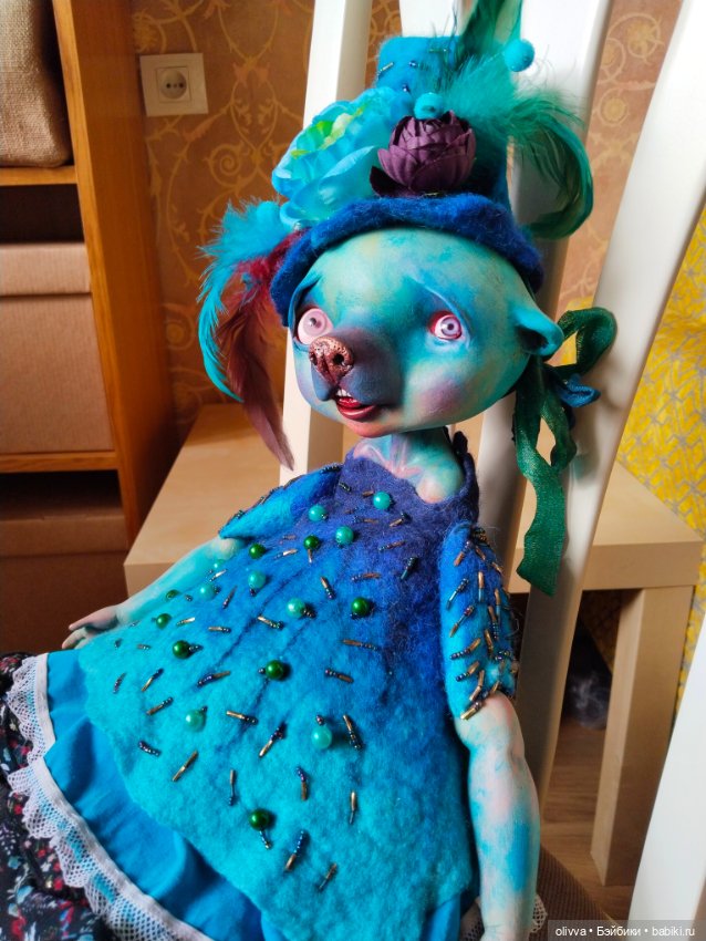 Знакомьтесь, - Блюмарин — Домашние фото авторских игрушек: Тедди (фото 8)