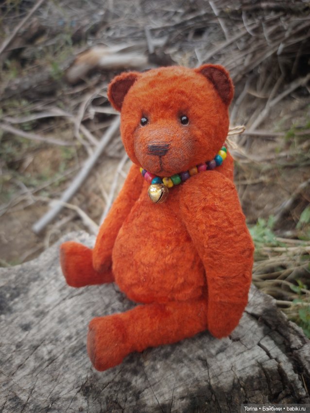 Цвет настроения Красный — Авторские мишки Тедди и друзья: фото (фото 3)