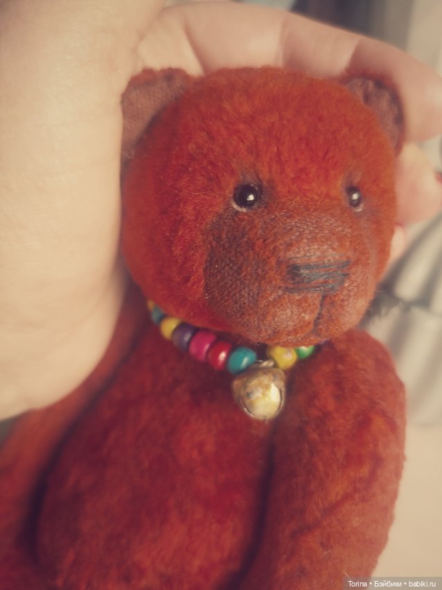 Цвет настроения Красный — Авторские мишки Тедди и друзья: фото (фото 5)