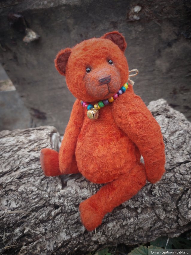 Цвет настроения Красный — Авторские мишки Тедди и друзья: фото (фото 2)