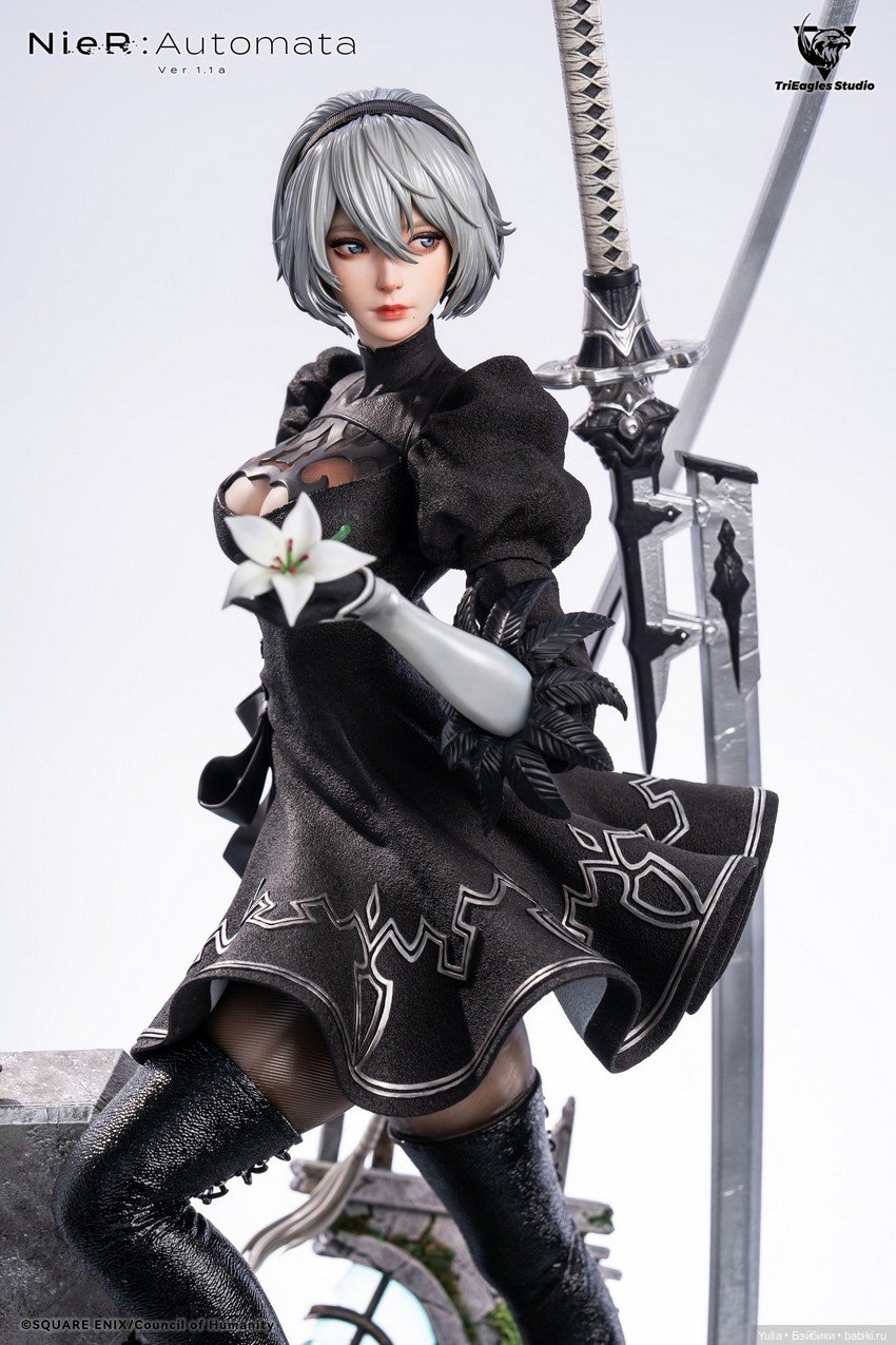 TriEagles Studio - статуя NieR:Automata 2B (фото 8)