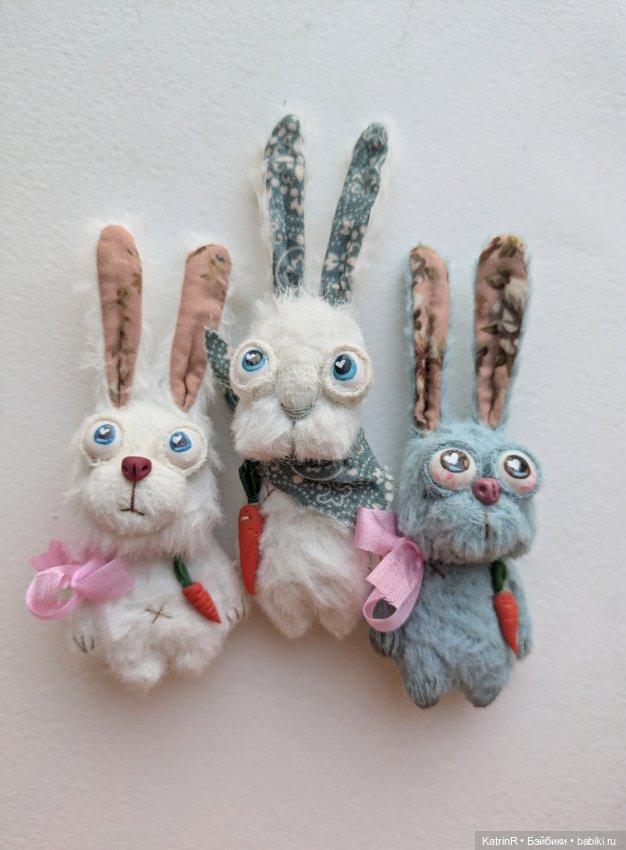 Эмоциональные зайцы — Авторские мишки Тедди и друзья: фото