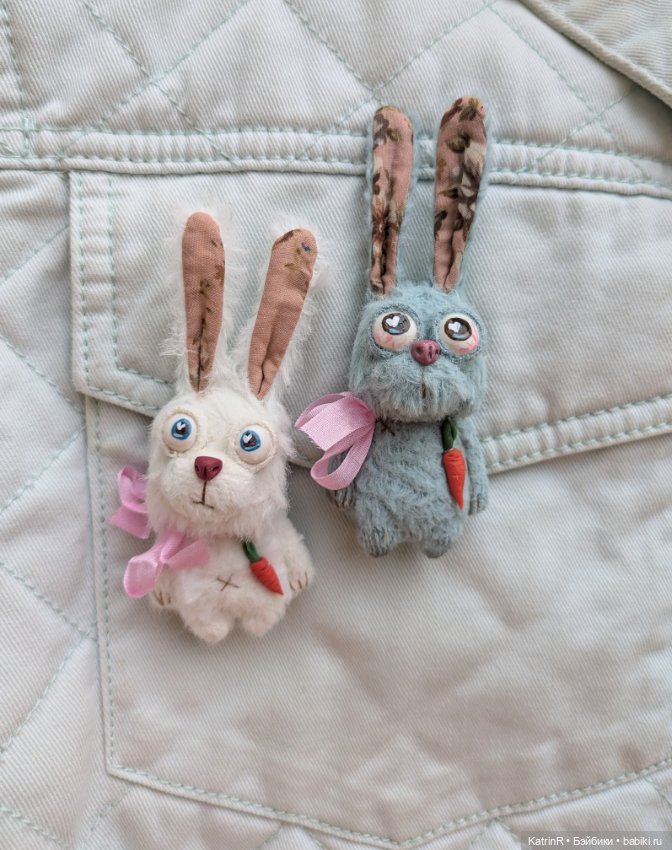 Эмоциональные зайцы — Авторские мишки Тедди и друзья: фото (фото 3)