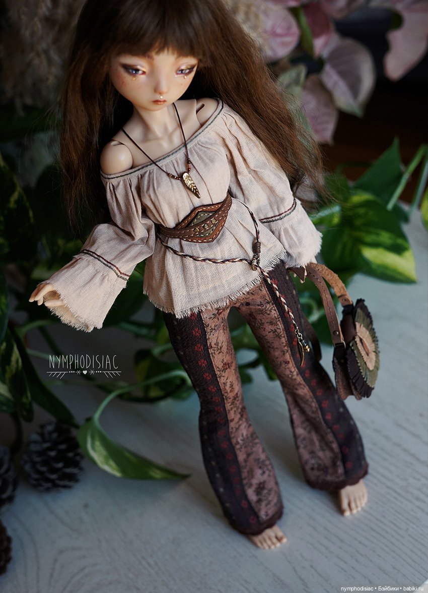 Хиппи наряд для Misao Petite Marionette DoDollsDream (фото 3)