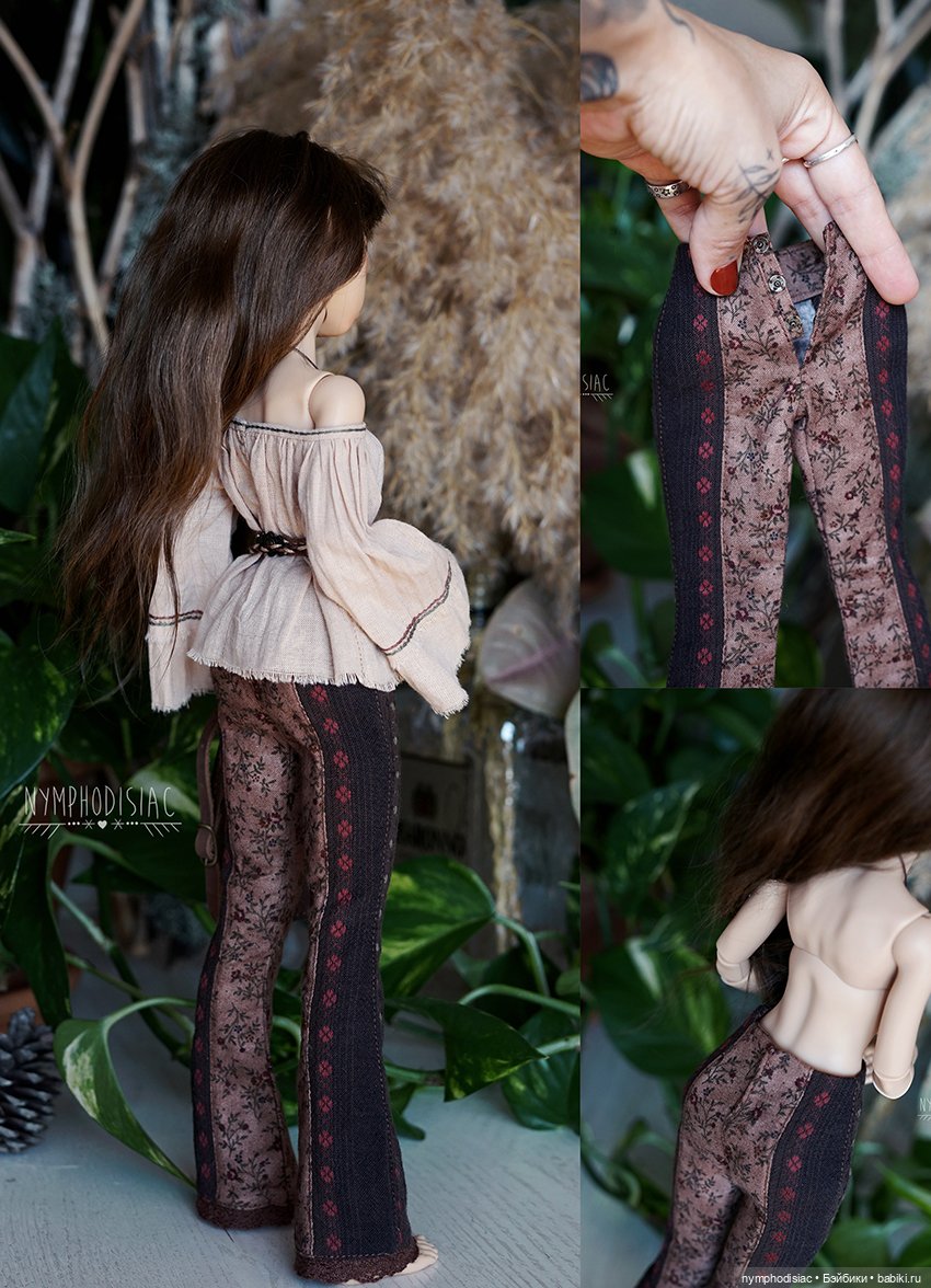 Хиппи наряд для Misao Petite Marionette DoDollsDream (фото 8)