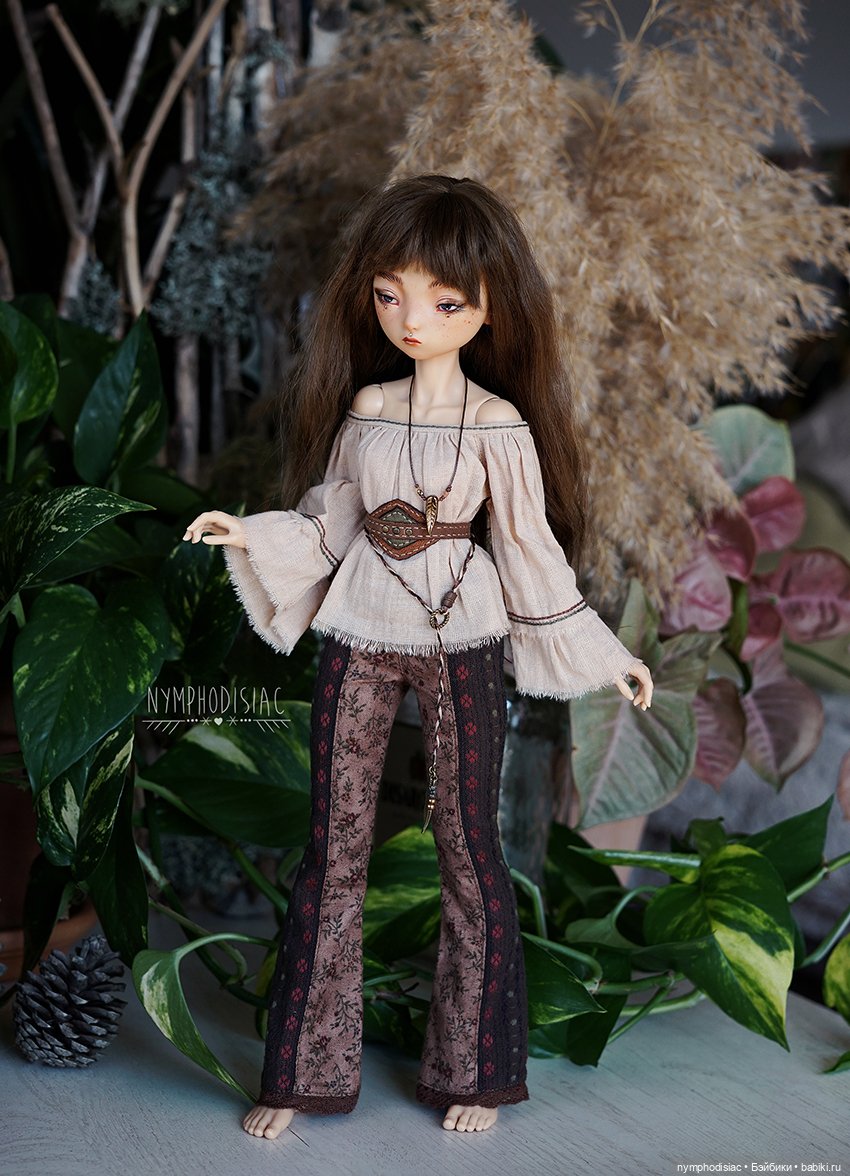 Хиппи наряд для Misao Petite Marionette DoDollsDream