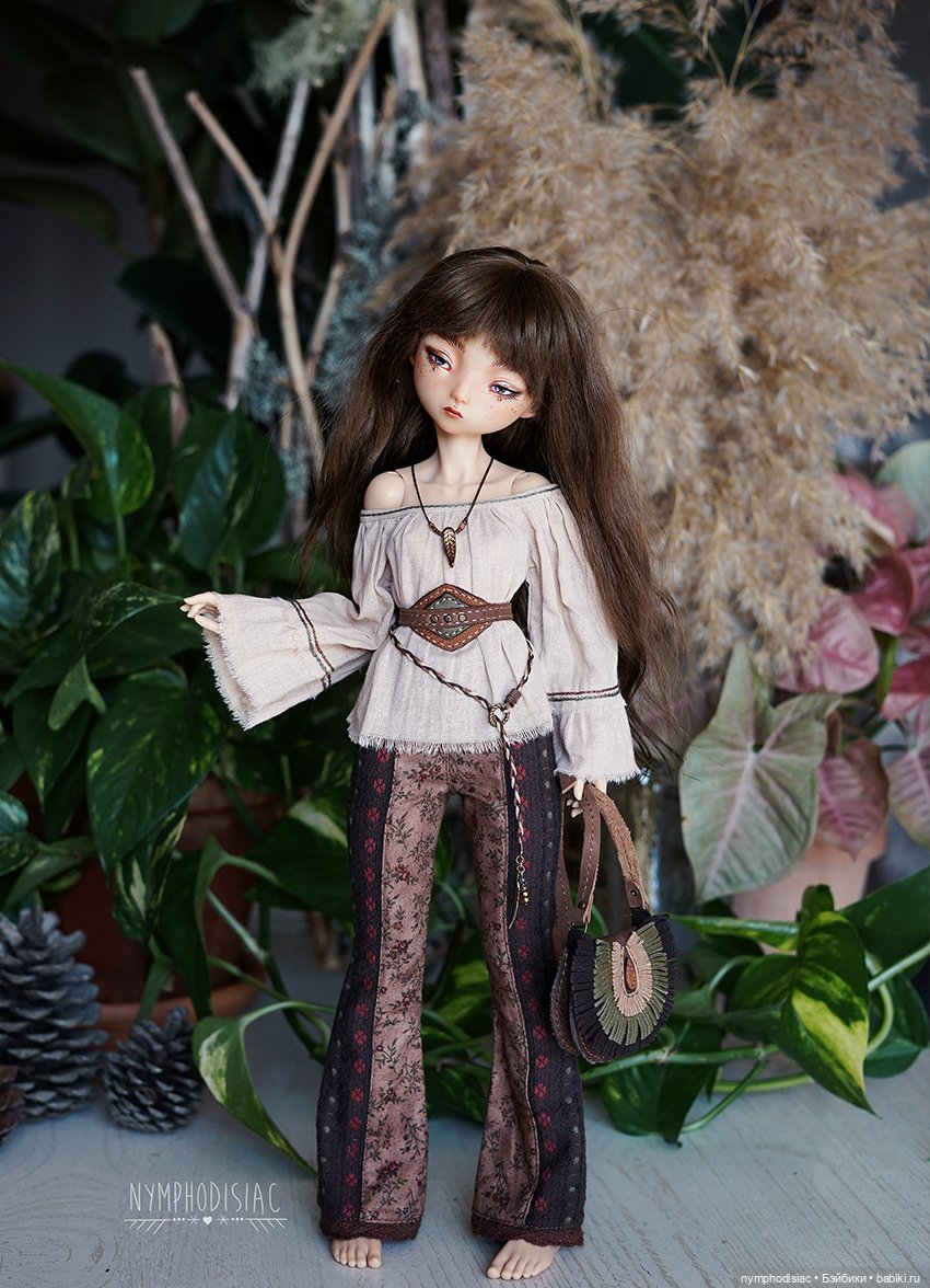 Хиппи наряд для Misao Petite Marionette DoDollsDream (фото 7)