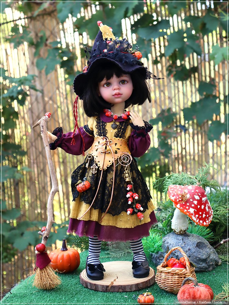 Снова осенние ведьмочки — Одежда и обувь для кукол своими руками: фото (фото 6)