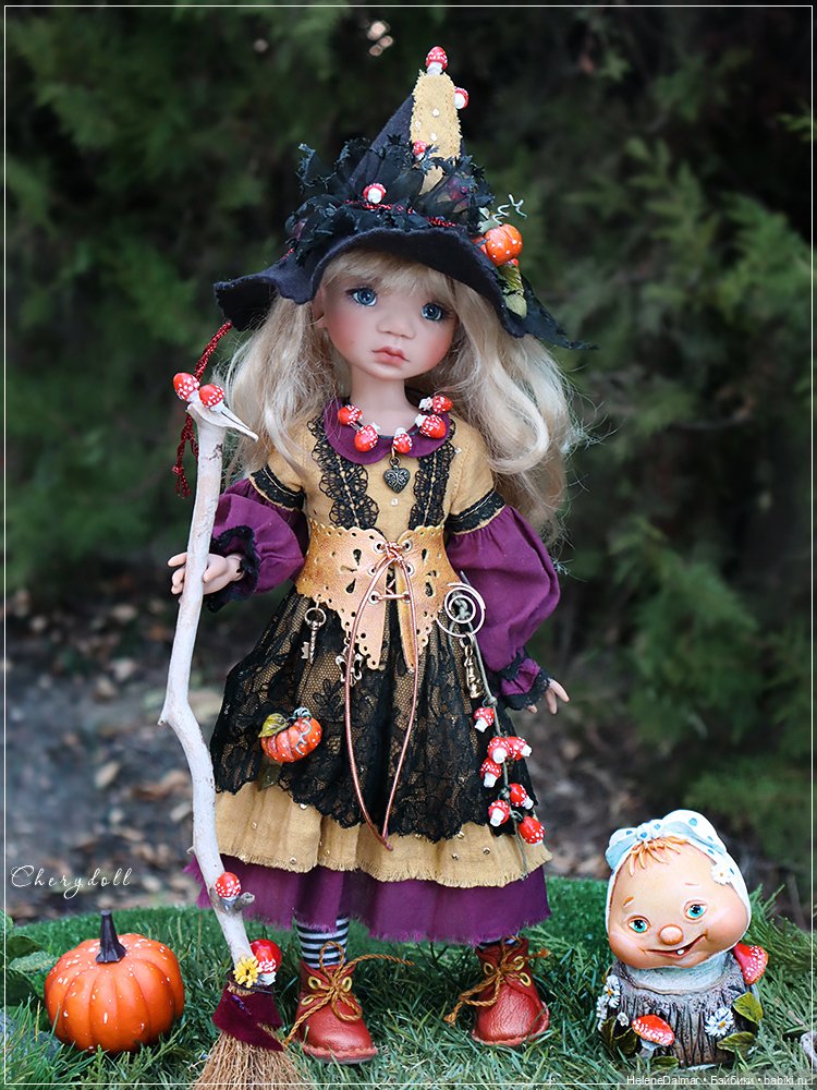 Снова осенние ведьмочки — Одежда и обувь для кукол своими руками: фото (фото 7)