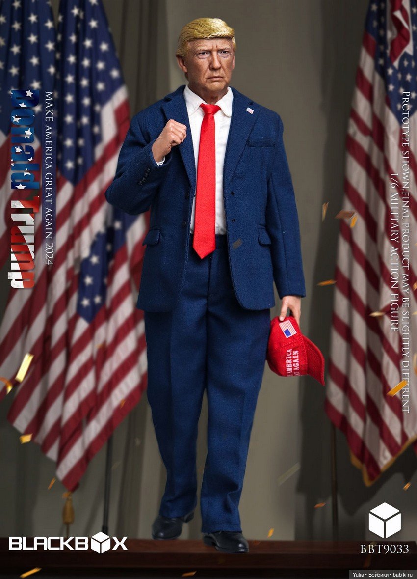 BLACKBOXTOYS - фигурка Дональда Трампа (фото 3)