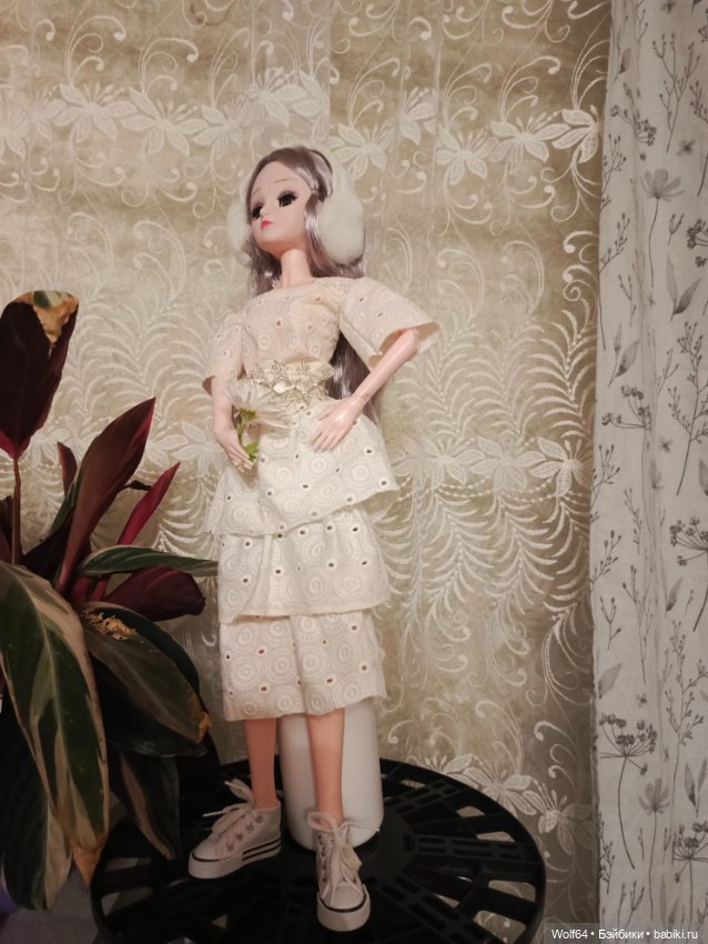 Новенькое платье 👗 — Одежда и обувь для кукол своими руками: фото (фото 4)