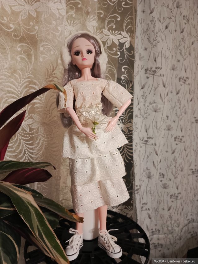 Новенькое платье 👗 — Одежда и обувь для кукол своими руками: фото (фото 2)