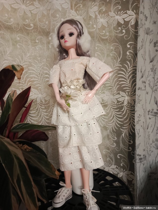 Новенькое платье 👗 — Одежда и обувь для кукол своими руками: фото