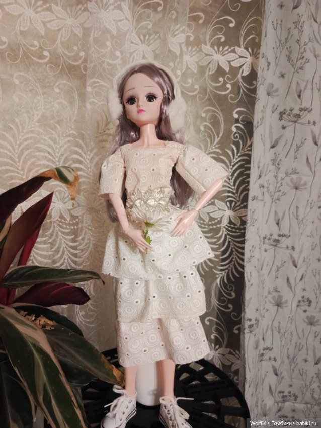 Новенькое платье 👗 — Одежда и обувь для кукол своими руками: фото (фото 6)