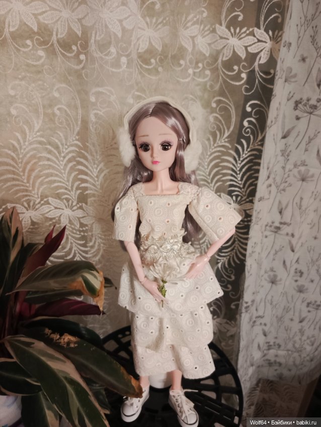 Новенькое платье 👗 — Одежда и обувь для кукол своими руками: фото (фото 7)