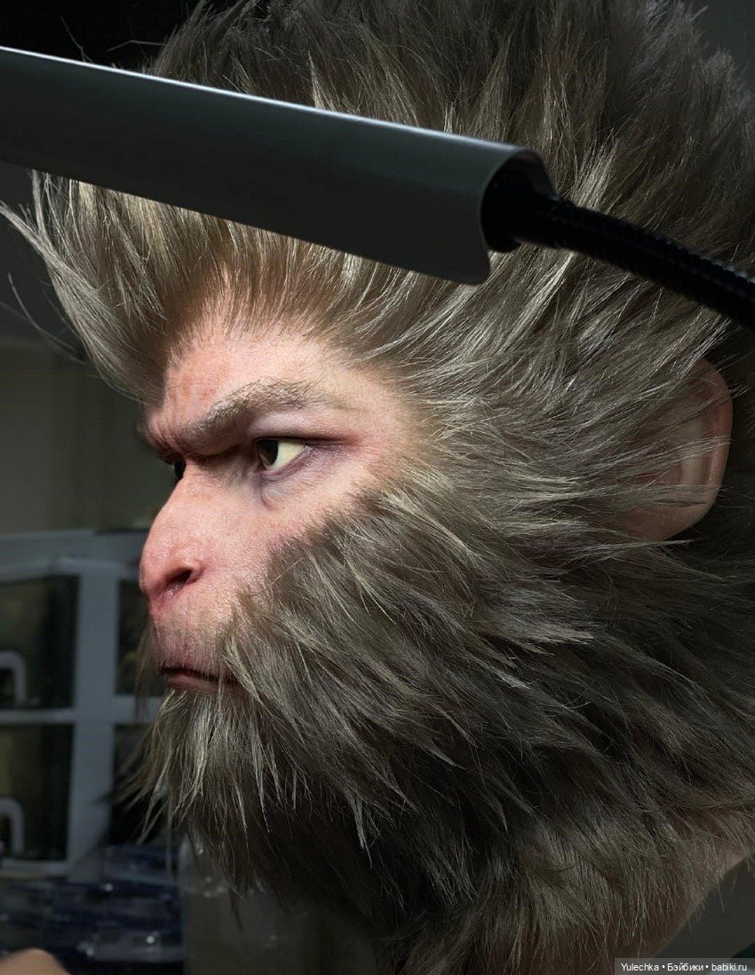 Процесс создания бюста Black Myth: Wukong (фото 6)