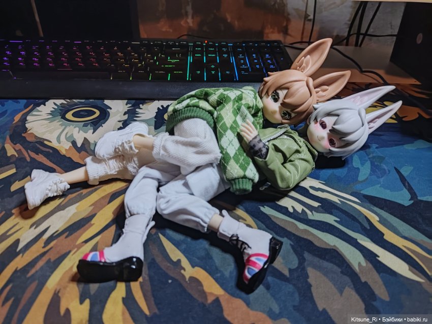 Заячьи-лисаечьи нежности — Куклы и тела UFdoll (ЮФдолл): Blind Box (фото 3)