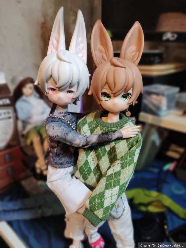Заячьи-лисаечьи нежности — Куклы и тела UFdoll (ЮФдолл): Blind Box (фото 7)