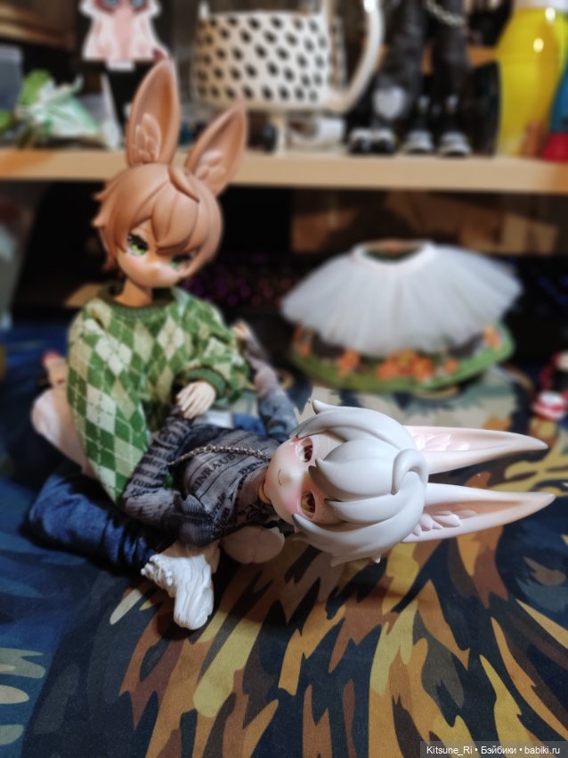 Заячьи-лисаечьи нежности — Куклы и тела UFdoll (ЮФдолл): Blind Box