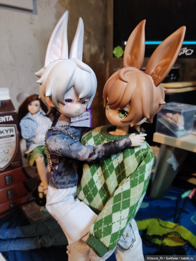 Заячьи-лисаечьи нежности — Куклы и тела UFdoll (ЮФдолл): Blind Box (фото 8)