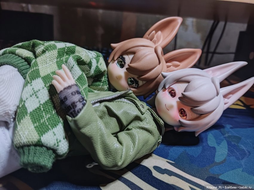 Заячьи-лисаечьи нежности — Куклы и тела UFdoll (ЮФдолл): Blind Box (фото 2)